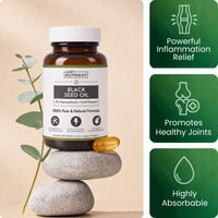 Move Comfortably with Pure Black Seed Oil (5% Thymoquinone)